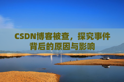 CSDN博客被查，探究事件背后的原因与影响